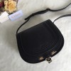 Chloe marcie medium / small black saddle bag