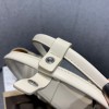 Bottega Veneta Arco Mini White Leather Tote Bag