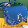 Goyard 233 Blue Shoulder HandBag