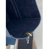 Celine Seau Sangle 23cm blue bag