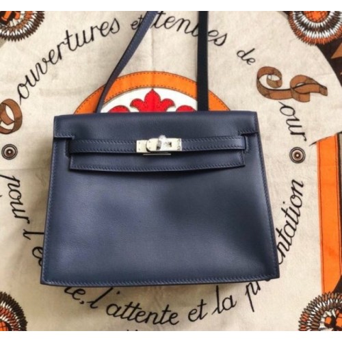 Hermes Kelly Danse Blue 22cm