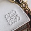 Loewe Brown / White Smooth Small Puzzle Bag