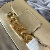 Valentino Garavani VLOGO chain gold leather bag