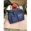 Fendi Peekaboo Pocket Blue Bag