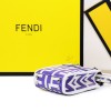 Fendi Mini Sunshine Shopper two-tone purple leather minibag