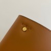 Fendi Way large leather tote brown