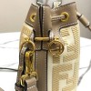 Fendi MON TRESOR yellow leather bag