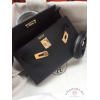 Hermes Kelly Mini Black Leather