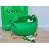Bottega Veneta Mini Jodie Chain Hobo Green Woven Bag