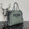 Fendi Roma Tote Bag Green