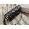 Valentino Candystud Crossbody Black Bag