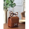 Hermes Constance Brown 19cm