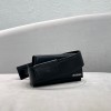 Jacquemus Le Messenger black shoulder bag