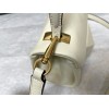 Valentino Garavani One Stud white mini tote bag