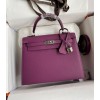 Hermes Epsom Kelly Purple 25cm