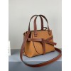 Loewe Gate top handle bag grain calfskin yellow bag