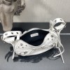Balenciaga Le Cagole white bag 26cm/ 33cm