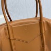 GIVENCHY Medium Antigona Lock Soft Brown Leather Bag