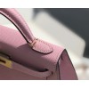 Hermes Kelly Mini Pink Leather