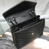 YSL MONOGRAM LOULOU MEDIUM SIZE ALL BLACK