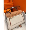 Hermes Herbag Horse Brown 31cm