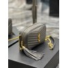 YSL Lou Mini Grey Bag