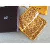 Goyard Yellow Plumet Pocket Wallet Bag