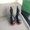 Bottega Veneta Boots in Black/ Red