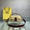 Fendi Baguette Woven straw bag