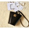 Celine Bucket Triomphe Black Bag