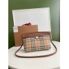 Burberry Small Vintage Society Brown Bag