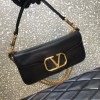 Valentino Garavani Locò yellow black bag