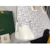 Goyard Sac Vendome White Canvas PM Bag