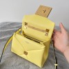 Valentino Garavani One Stud yellow mini tote bag