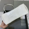 Balenciaga Editor white shoulder bag