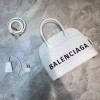 Balenciaga Ville Top Handle Mini Bag White/ Black