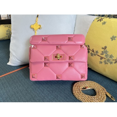 VALENTINO Garavani Stud hot pink bag