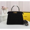 Fendi Peekaboo Iseeyou black tote bag