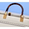 Fendi Sunshine Medium White Tote Bag