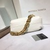 Bottega Veneta The Chain Pouch white shoulder bag