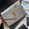 YSL WOC gray bag