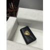 Dolce & Gabbana Black Sacred Heart Wallet Bag