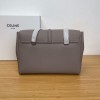 Celine Medium Soft 16 bag in Dark Gray Smooth Calfskin