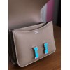 Hermes Constance Gray 19cm