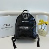 Balenciaga black backpack