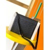 YSL Gaby Satchel Quilted Lambskin in White&Black