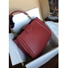 Dolce & Gabbana Small Red Calfskin DG Amore Bag