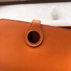 Hermes Dogon passport orange