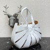 Bottega Veneta The Shell bag white
