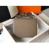 Hermes Constance 24 Grey Epsom Gold Bag